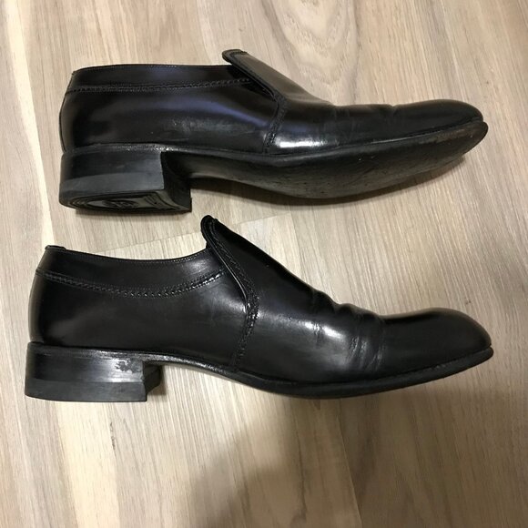 Florsheim Men's Black Dress Shoes Size 9.5 D - Picture 4 of 7